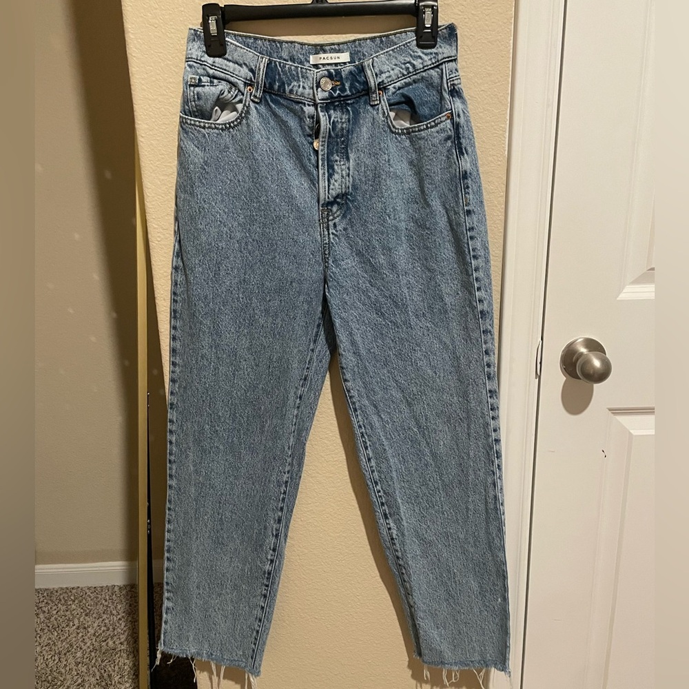 Pacsun High Rise Light Blue Jeans